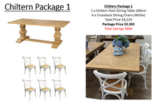 Chiltern Dining Room PACKAGE (No.1) - PRE-ORDER
