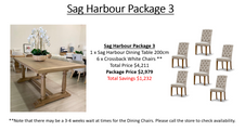 Sag Harbour Dining Room PACKAGE (No.3) - PRE-ORDER