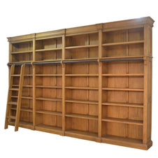 Custom Library Bookcase 4m