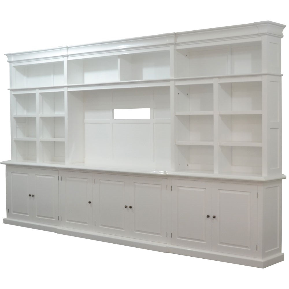 Library Bookcase Hamptons Style Furniture Perth Australian