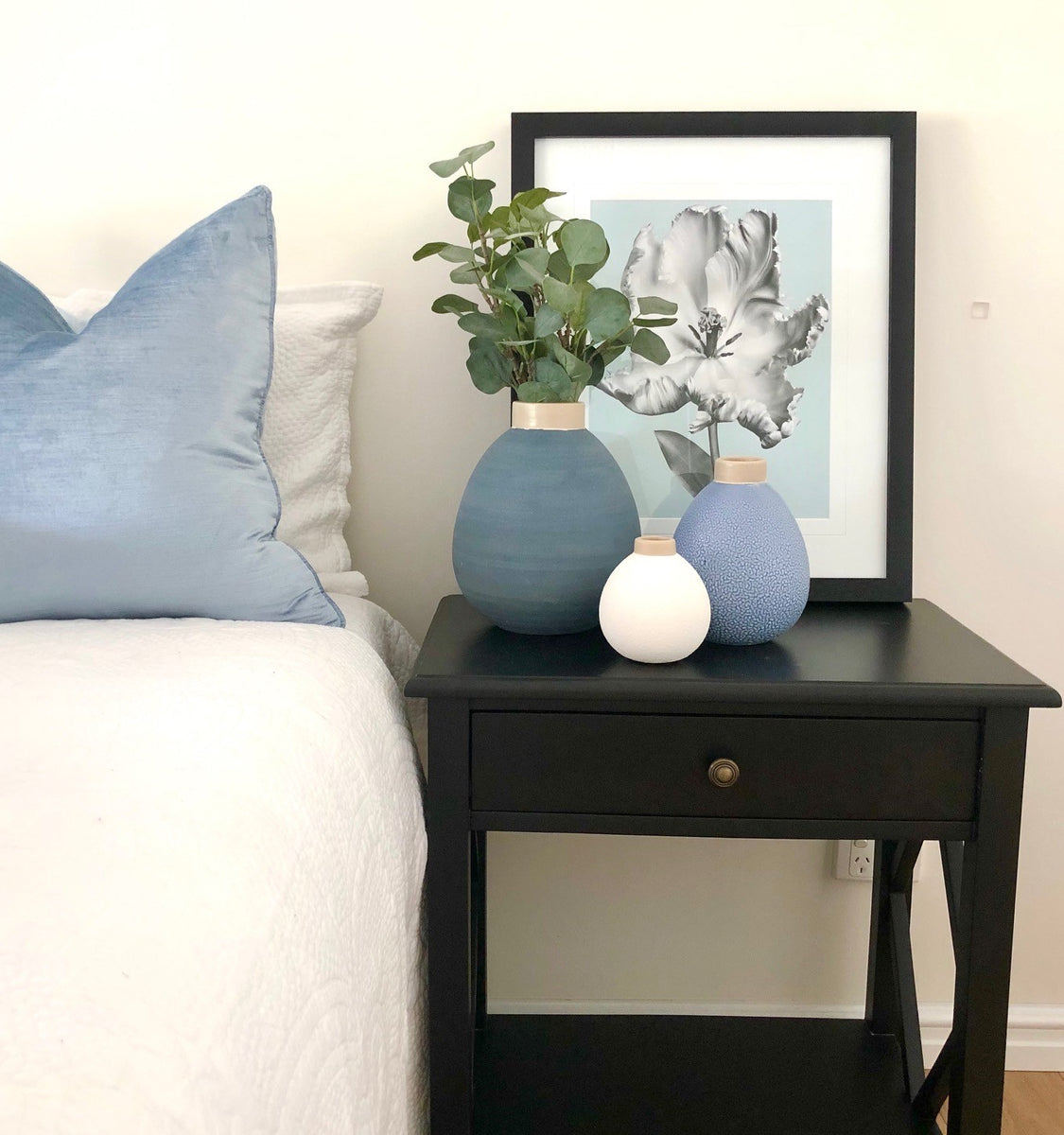 Catherine Bedside Perth Hamptons Furniture Online 100 Australian