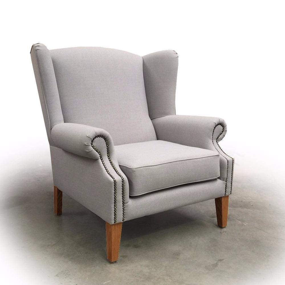 Hamptons wingback chair sales