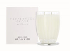 Red Plum & Rose Candle LGE