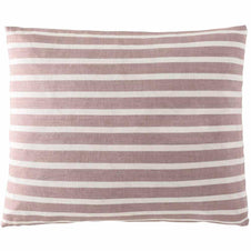 Soft Pink Stripe Cushion