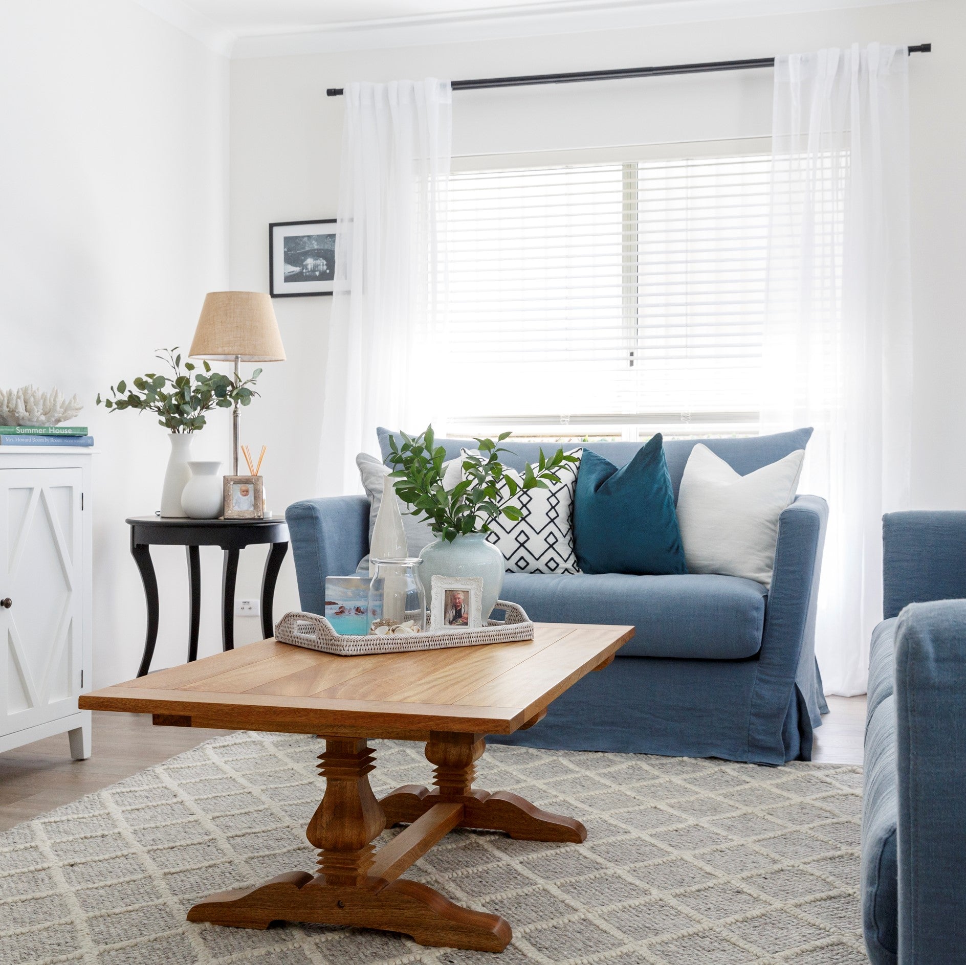 Hampton Style Living Room