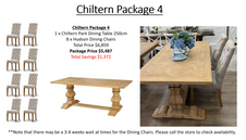 Chiltern Dining Room PACKAGE (No.4) - PRE-ORDER