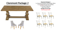 Claremont Dining Room PACKAGE (No.2) - PRE-ORDER - Parquetry