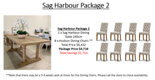 Sag Harbour Dining Room PACKAGE (No.2) - PRE-ORDER