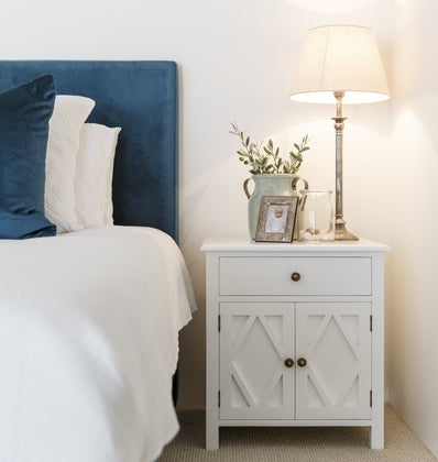 Catherine Diamond Bedside Perth Hamptons Furniture Online 100