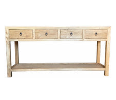 Island 4 Drawer Console