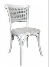 Cafe Dining Chair - White
