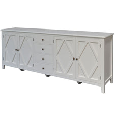Catherine Diamond Buffet - Large 4 Drawers