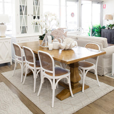 Hudson Hamptons Dining Table 245cm (Natural)