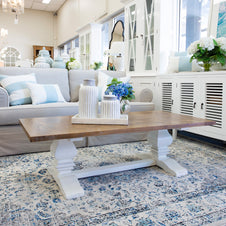Hudson Coffee Table - White Base