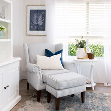 Chelsea Chair - Ticking Stripe