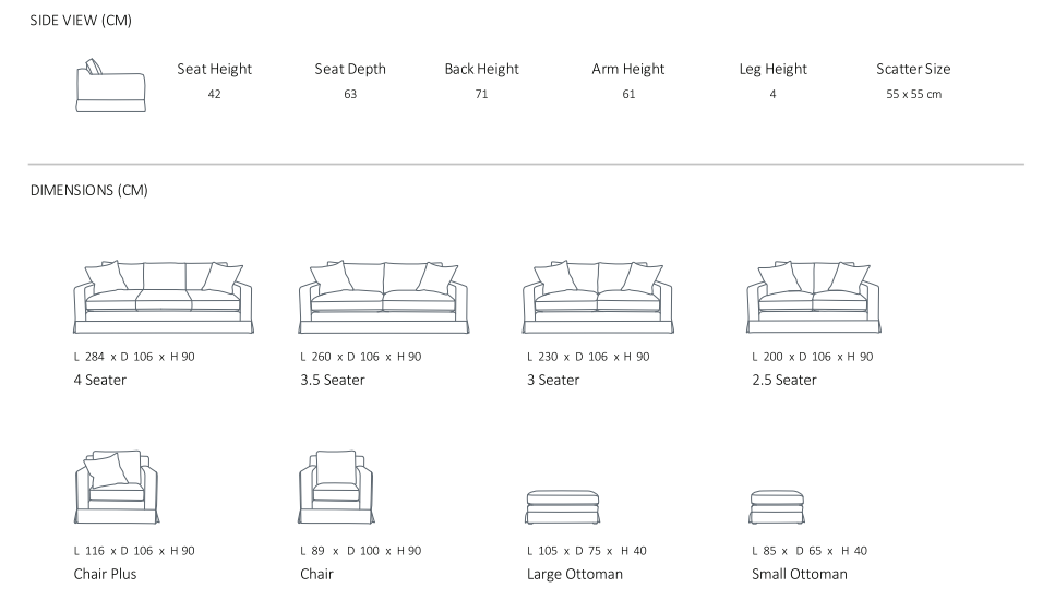 Sherman Sofa Henry & Oliver Co.