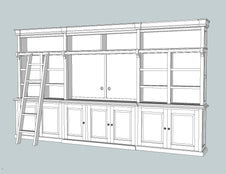 Catherine TV Wall Unit (400cm)