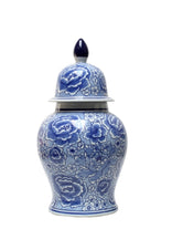Floral Temple Jar