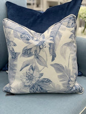 Summer Blue Cool Cushion 45cm