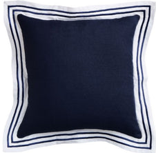 Westbury Navy Blue Cushion (Feather Insert)
